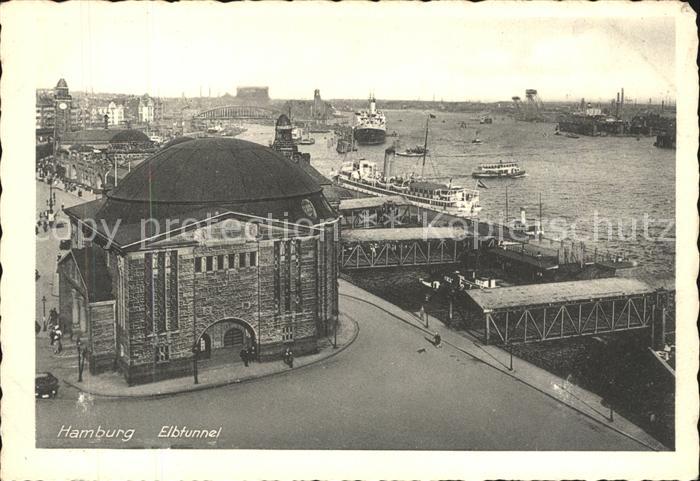 HAMBURG  CITY Elbtunnel Steinwaerder
