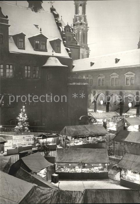 DRESDEN Elbe Striezelmarkt Stallhof