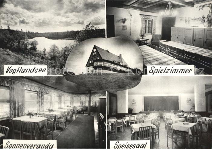 Rautenkranz Vogtland Vogtlandsee FDGB Erholungsheim Spielzimmer