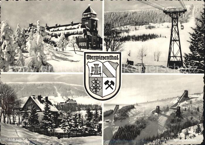Oberwiesenthal Erzgebirge Schanze Seilbahn