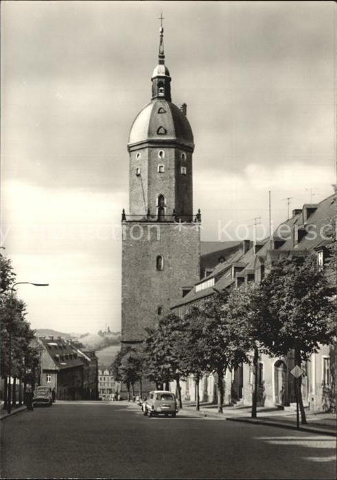 Annaberg-Buchholz Erzgebirge Grosse Kirchgasse Sankt Annenkirche
