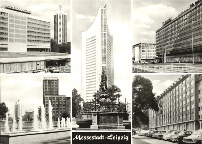 LEIPZIG Sachsen Messestadt Stadtansichten