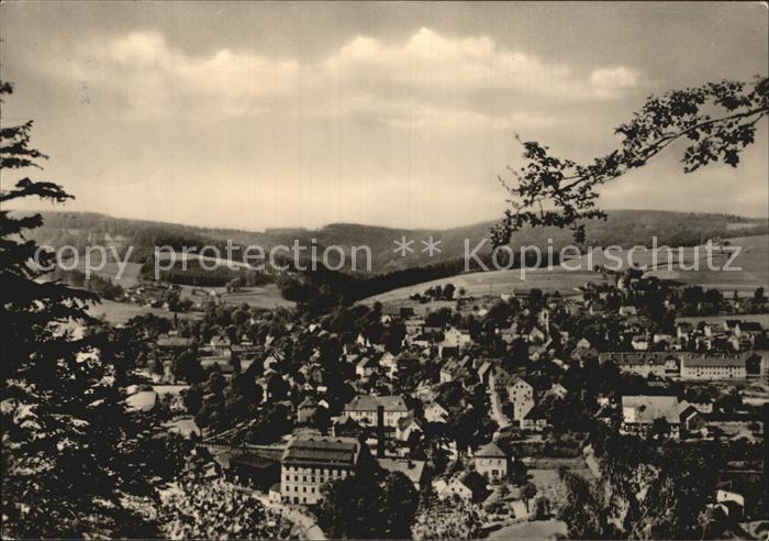 Pockau Floehatal Ortsansicht