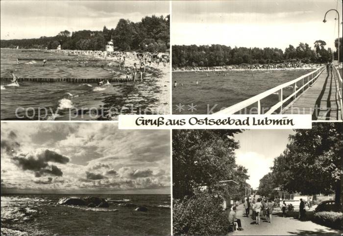 Lubmin Ostseebad Strand Promenade