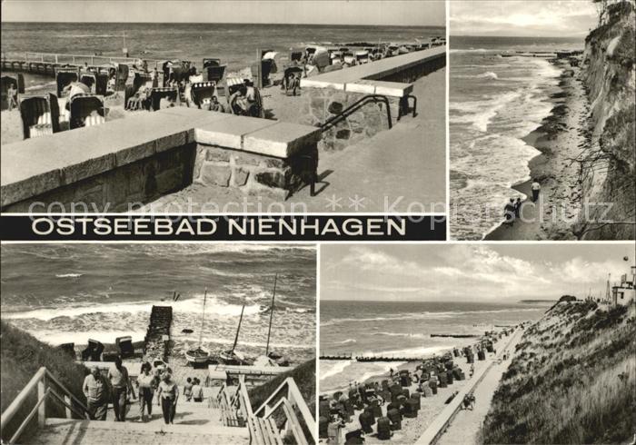 Nienhagen Ostseebad Strand Bootsanlegestelle