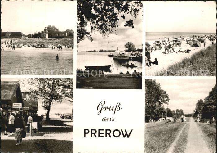 Prerow Ostseebad Strand Bootsanlegestelle