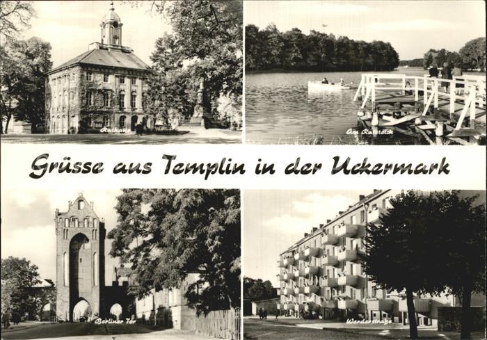 Templin Rathaus Berliner Tor Werderstrasse Ratsteich