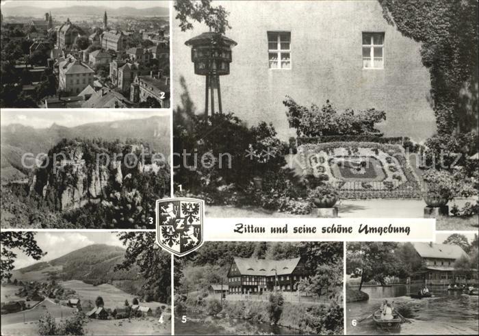 Zittau Blumenuhr Glockenturm Berg Oybin Partie Hutberg Grosschoenau