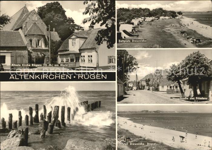 Altenkirchen Ruegen A
aelteste Kirche Ruegens Zeltplatz Drewoldke Strand
