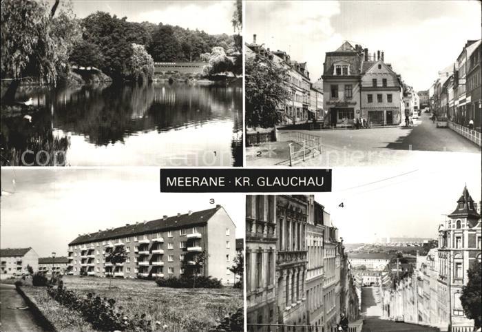 Meerane Gondelteich Franz Mehring Platz Steile Wand