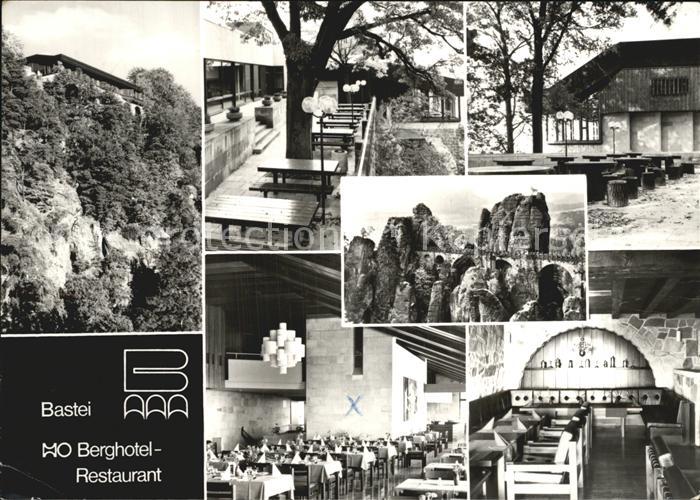 Bastei Saechsische Schweiz Berghotel Restaurant