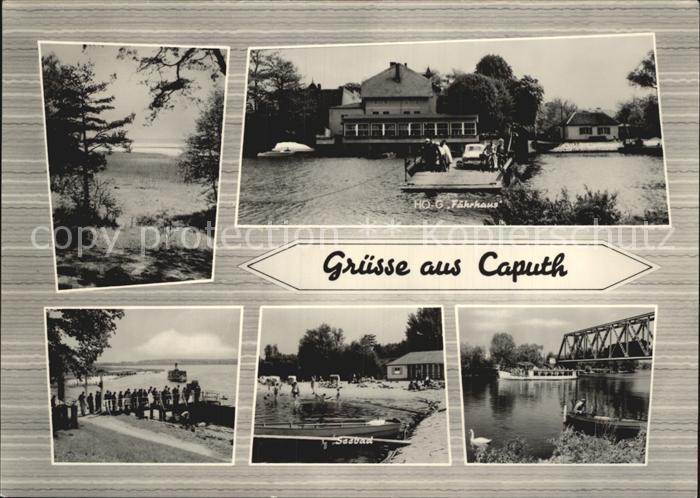 Caputh HO Gaststaette Faehrhaus Seebad