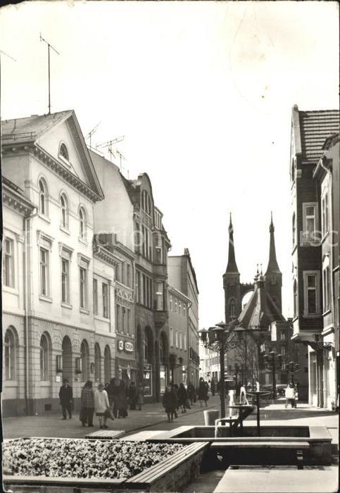 Koethen Anhalt Altstadt Stadtkirche Holzmarkt