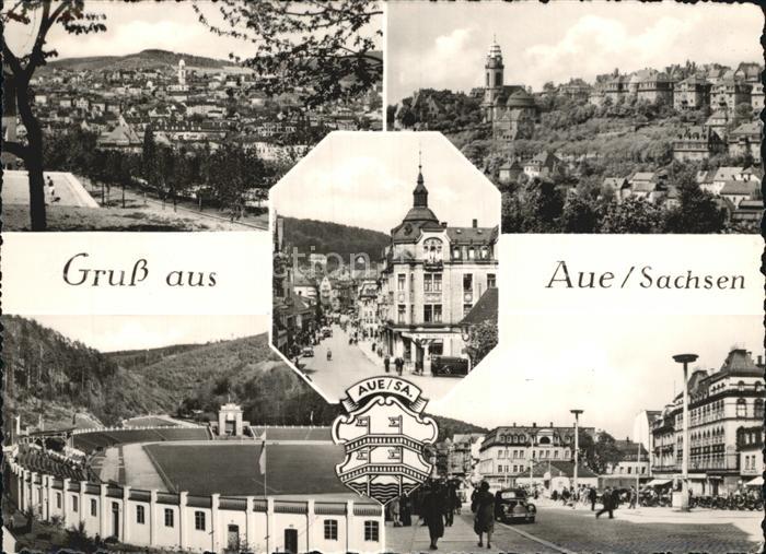 Aue Sachsen Stadtansichten
