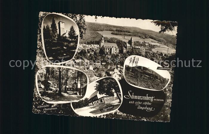Schwarzenberg Erzgebirge Koehlerhuette Fuerstenbrunn Jaegerhaus Morgenleite Sche