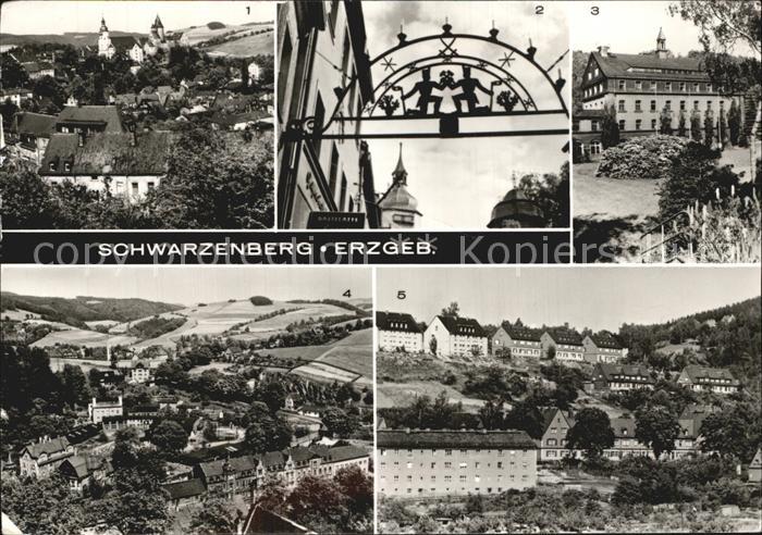 Schwarzenberg Erzgebirge Erzgebirgischer Schwibbogen Schwarzenberg Sachsenfeld R