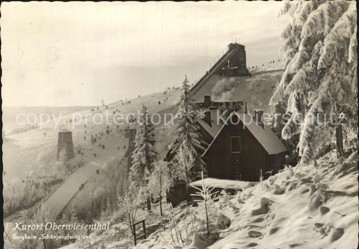Oberwiesenthal Erzgebirge Bergheim Schoenjungferngrund