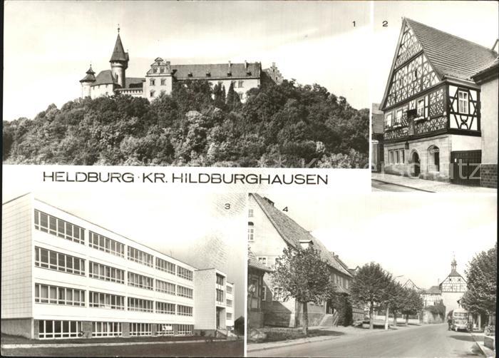 Hildburghausen Heldburg Veste Fachwerkhaus Rudi Arnstadt Oberschule