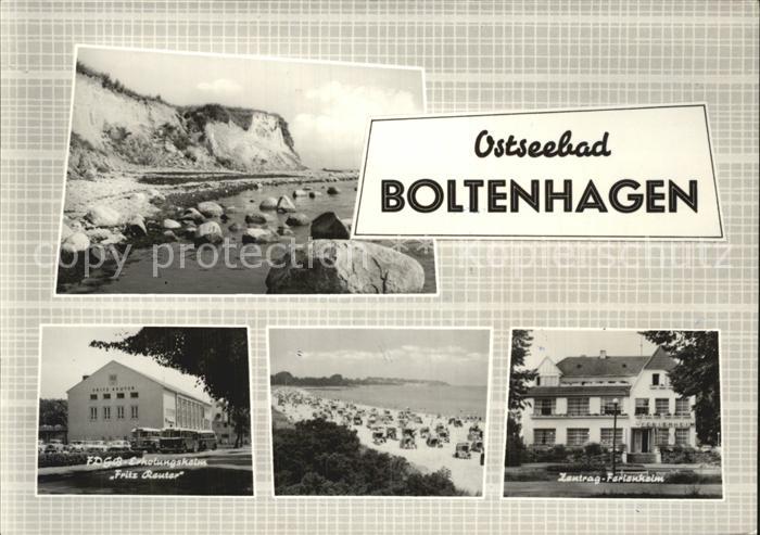 Boltenhagen Ostseebad FDGB Erholungsheime Strand