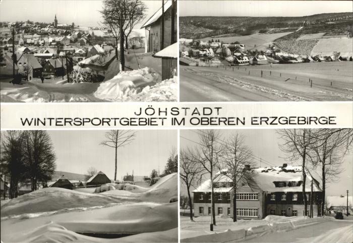 Joehstadt Wintersportgebiet Ortsansichten Winter