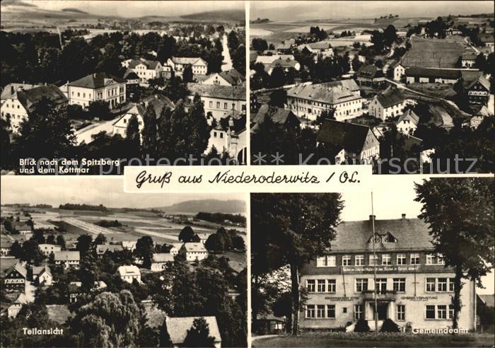 Niederoderwitz Spitzberg Kottmar Gemeindeamt Teilansicht
