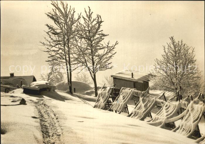 Reichenbach Vogtland Winterlandschaft