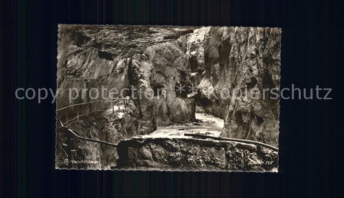 GARMISCH-PARTENKIRCHEN Bayern Partnachklamm