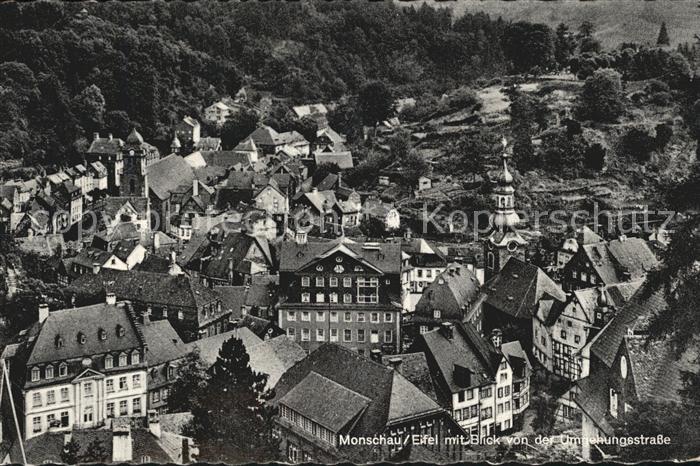 Monschau Montjoie NRW Fliegeraufnahme