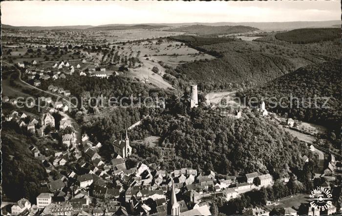Stromberg Hunsrueck Fliegeraufnahme