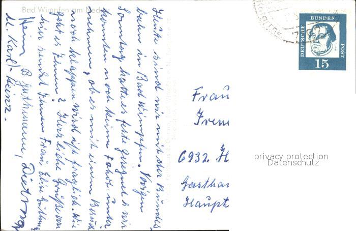 Bad Wimpfen Hohenstaufenpfalz Mathildenbad Unt Stadttor Hohenstaufentor Ev Stadt – Bild 2