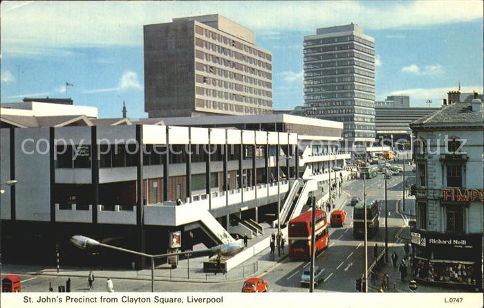 Liverpool St Johns Precinct from Clayton Square