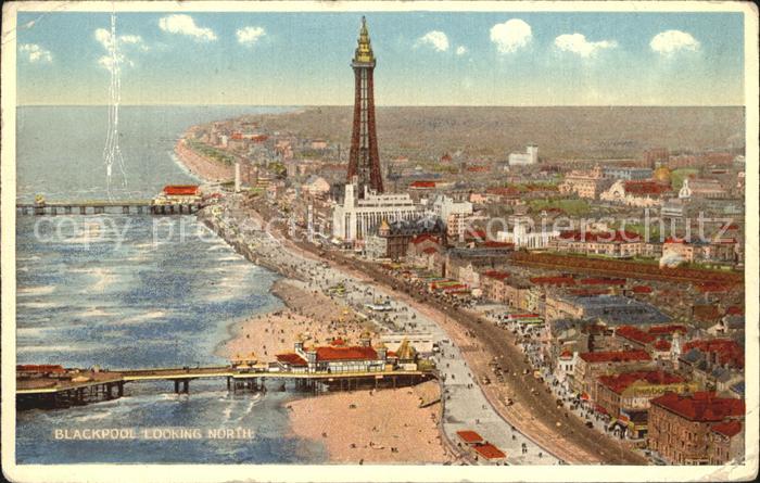 Blackpool Fliegeraufnahme