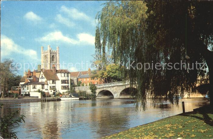 Henley-on-Thames Bridge and Church