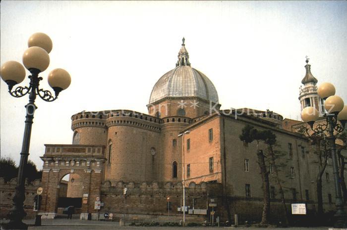 Loreto Ancona Le absidi della basilica da Porta Marina