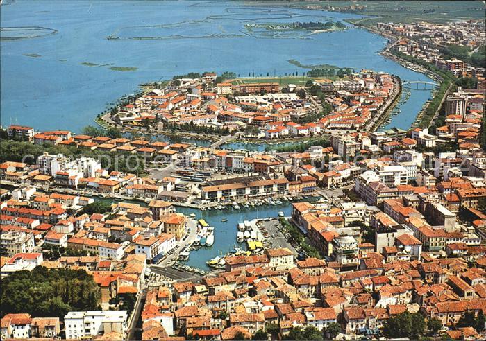 Grado Gorizia Veduta aerea dell'isola