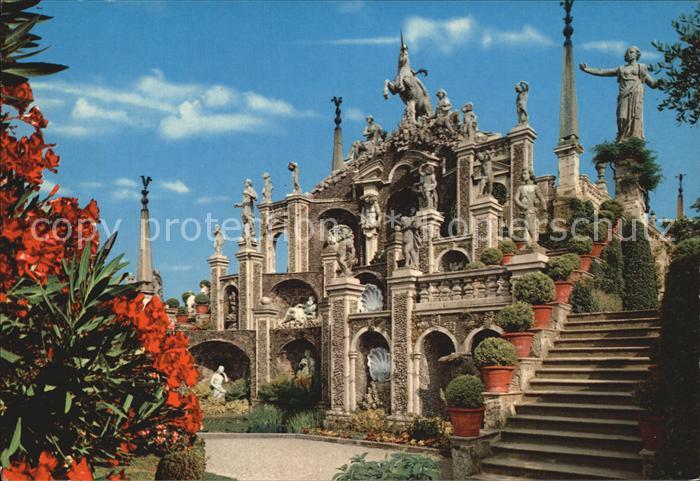 Isola Bella Lago Maggiore Facciata Anfiteatro