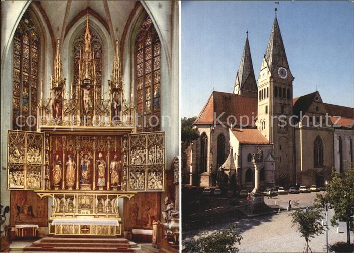 Eichstaett Oberbayern Dom und Hochaltar