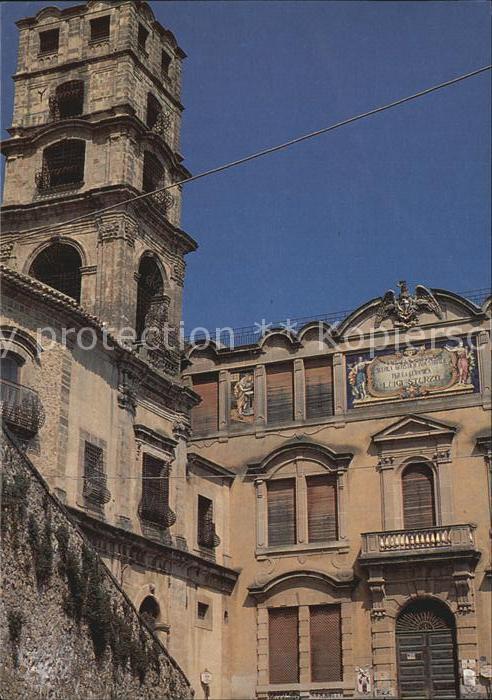 Caltagirone Istituto d Arte per la ceramica e Torre di S Gregorio