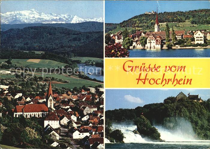 Gailingen mit Stein am Rhein Rheinfall bei Schaffhausen