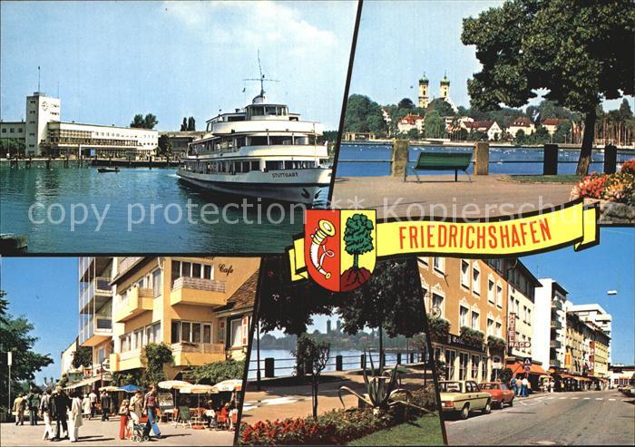 Friedrichshafen Bodensee Faehre Teilansichten