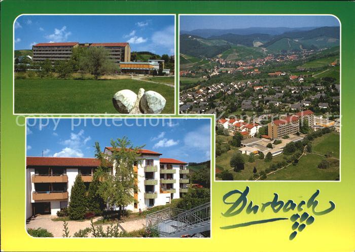 Durbach Staufenburg Klinik Fliegeraufnahme