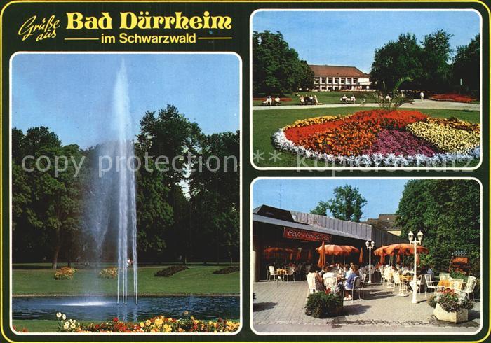 Bad Duerrheim Fontaene Kurpark Cafe