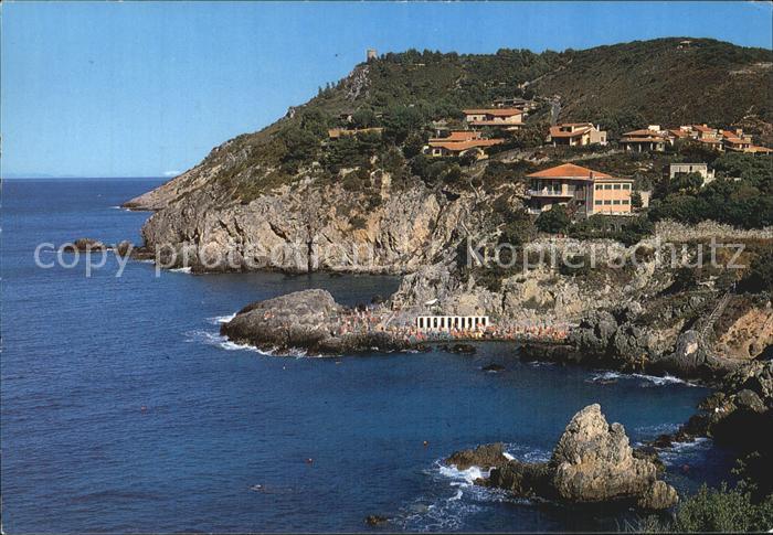 Talamone La scogliera