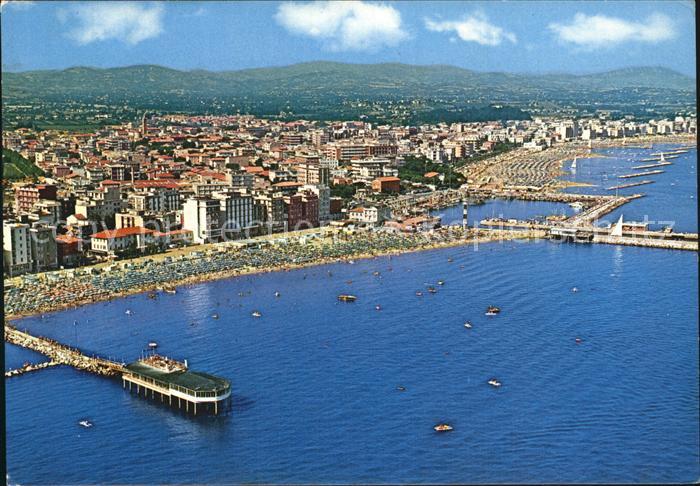 Gabicce Mare Fliegeraufnahme