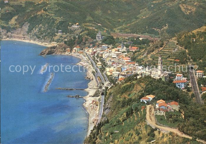 Moneglia Liguria Veduta aerea