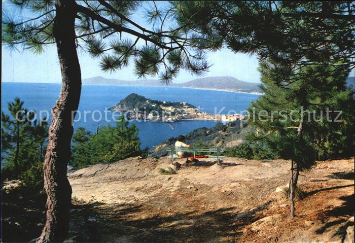 Sestri Levante Panorama visto dalla Pineta della Mandrella