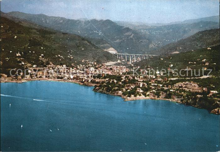 Recco Genova Genua Liguria IT Golfo Paradiso Panorama