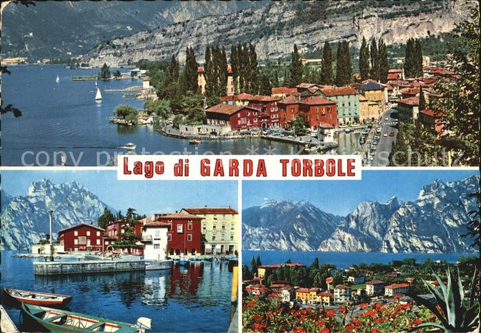 Torbole Lago di Garda Teilansichten Hafenpartie