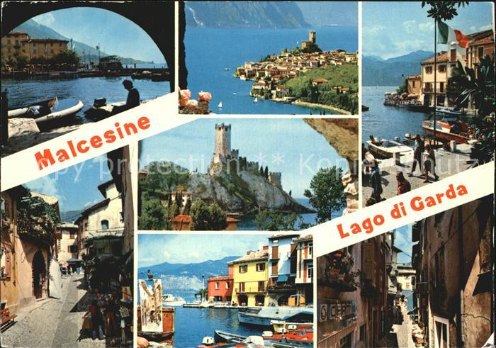 Malcesine Lago di Garda Teilansichten