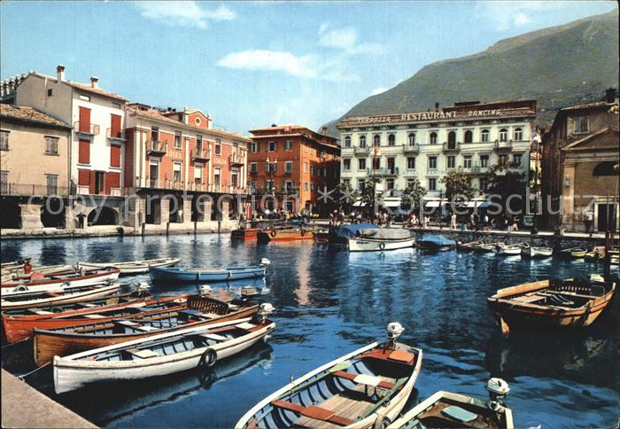 Malcesine Lago di Garda Il porticciolo